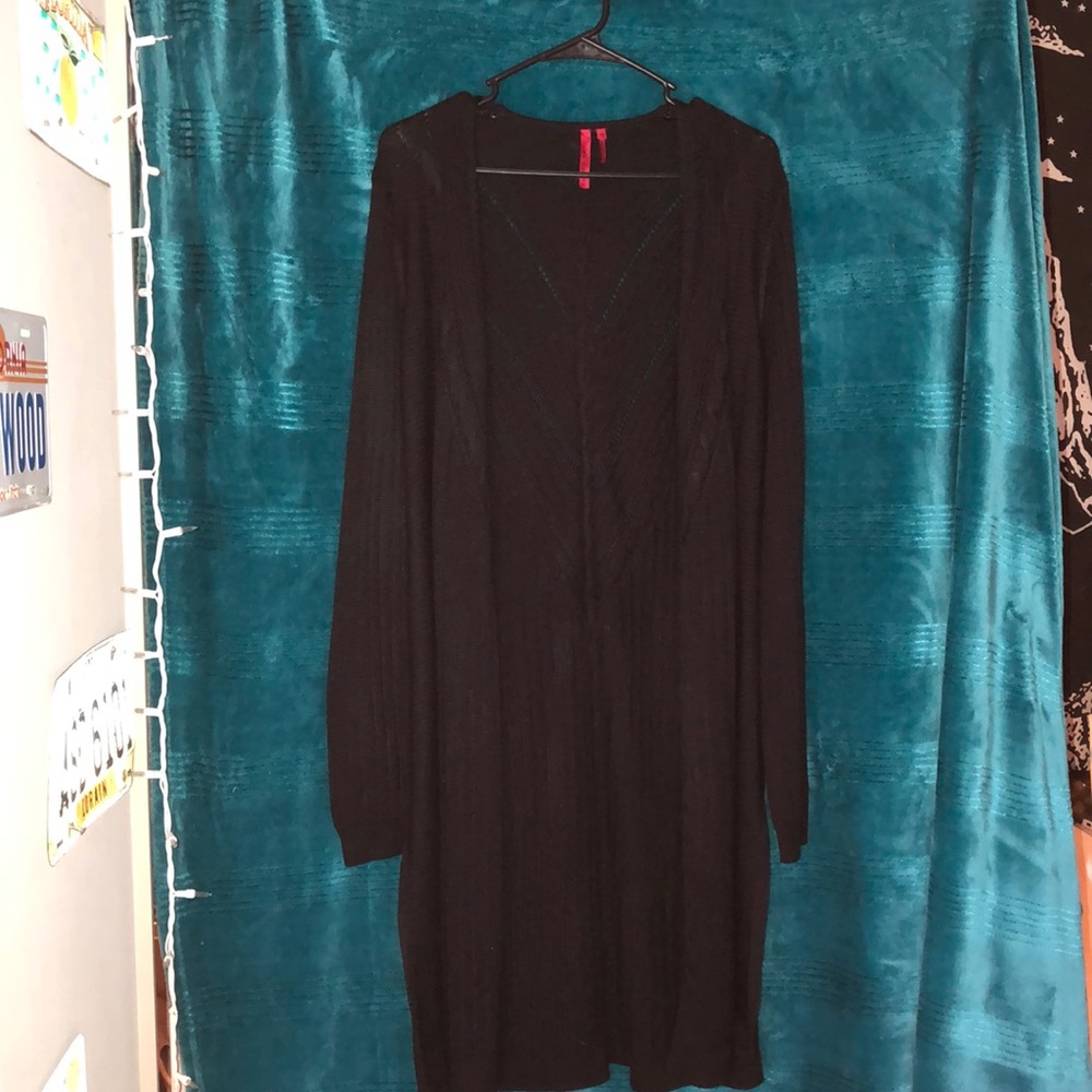 Black Long Comfortable Sweater